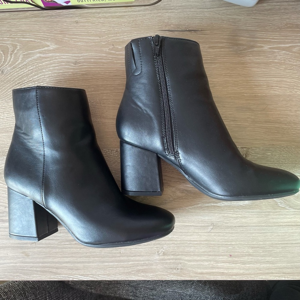 Black booties